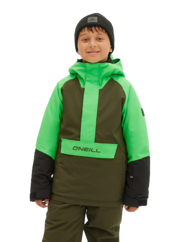 Green anorak on sale jacket with hood