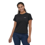 Patagonia Wmns LS P-6 Logo Responsibili-Tee