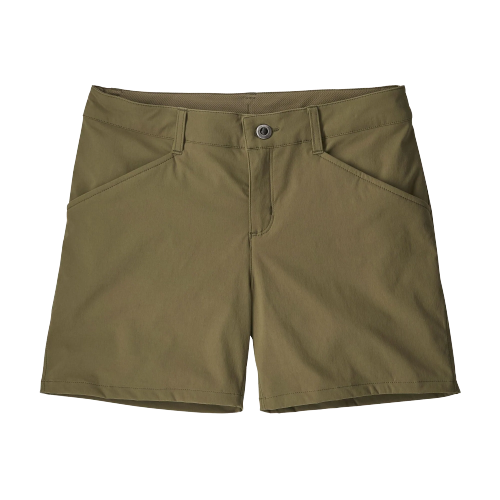 Patagonia Womens Quandary Short - 7 in. Fatigue Green