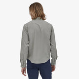 Patagonia LS Self Guided Hike Shirt Mens Salt Grey