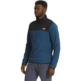 The North Face TKA Glacier Mens 1/4 Zip Shady Blue