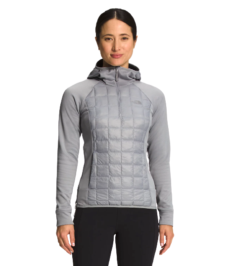 The North Face Womens ThermoBall Hybrid Eco Jacket 2.0 Meld Grey