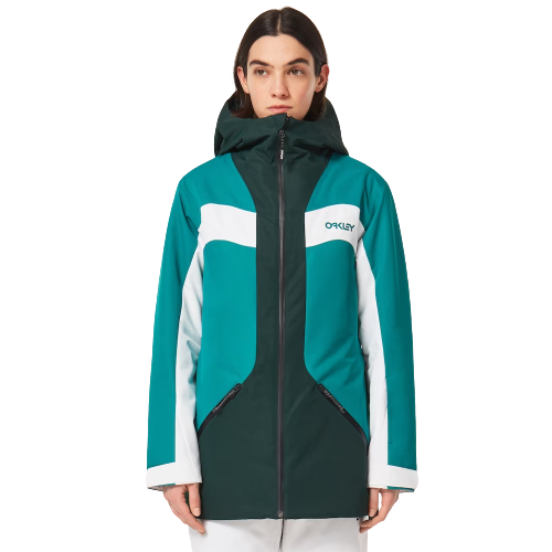 Oakley Wmns TNP TBT RC Insulated Jkt Green Lake/White/Hunter Green