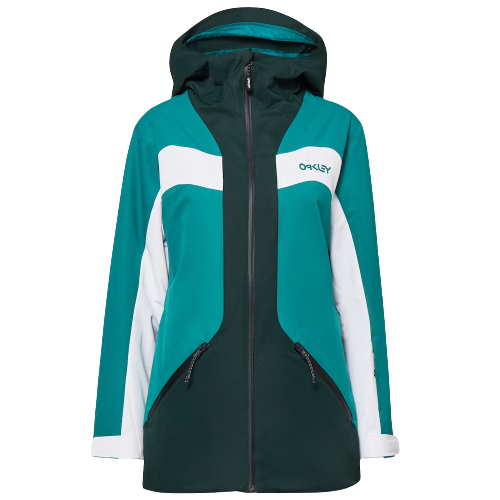 Oakley Wmns TNP TBT RC Insulated Jkt Green Lake/White/Hunter Green