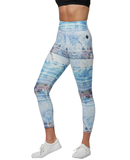 Rojo Womens Tranquility Park 7/8 Pant Snowscape